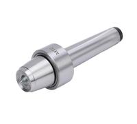 LOCADENCE MT2 Wood Lathe Lathe Live Center, mt2 Vive Tailstock Center Cup and Point Tip, Tornio de acero inoxidable Copa central en vivo para carpintería de metalworking