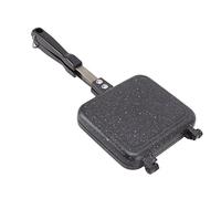 LOCADENCE Sandwich Maker, Double Sided Nonstick Frying Pan, 13.8 X 5.9in Detachable Grilled Sandwich Panini Maker Pan for Eggs Bread Toast