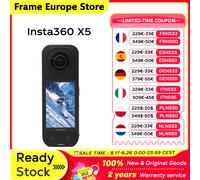 [LOCAL+] Cámara de Acción Insta360 X5 360 ° Lente de Cámara Deportiva Resistente al Agua 8K 30Fps 360 ° Cámara de Video Ultra Definición Nueva X5 Essentials Combo