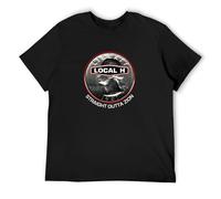 Local H Sraight Outta Zion Post Grunge Hole Mad Season Unisex T-Shirt Printed tee Black Mens Top Shirt 3XL