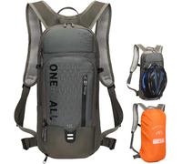 LOCAL LION ONETOALL Mochila Ciclismo 12L, Mochila Bicicleta Montaña Ligera, Mochila mtb con Funda Impermeable para MTB|Bici|Enduro|Moto|Ski|Esqui|Running para Hombre y Mujer