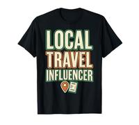 Local Travel Influencer Errand Camiseta
