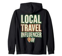 Local Travel Influencer Errand Sudadera con Capucha