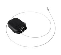 Localización de snowboard, bloqueo de esquí, Cable de acero de 14 pulgadas contraseña de ski Locks, Combinados para candado, un casillero de seguridad de mochila ajustable para taburero de cochecito d