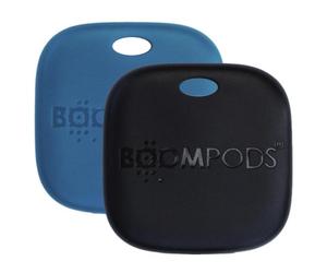 Localizador Boompods TARRE2 Bluetooth IPX7 100 dB Pack 2 Negro Azul