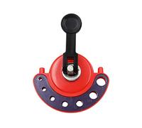 Localizador de agujeros ajustable de vidrio de cerámica, guía de posicionamiento de apertura, rango de sujeción de agujeros de 4 a 12 mm, localizador de aberturas