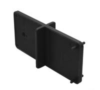 Localizador de agujeros de bisagra de 35 mm y 40 mm para puertas de armario con plantilla de guía de perforación para carpintería precisa y ajuste de muebles (negro)