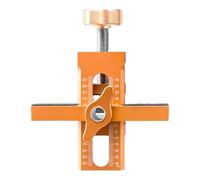 Localizador de agujeros de bisagra de puerta, herramienta de montaje de puerta de gabinete ajustable, estabilizador de puerta y posicionador de alineación, herramienta de plantilla de perilla