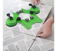 Localizador de agujeros de mármol para azulejos de vidrio, guía de taladro con ventosa con base de vacío variable para una apertura precisa de 4-83 mm en porcelana cerámica y vidrio templado