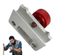 Localizador de Agujeros para Carpintería, Guía Ajustable De Metal De Alta Precisión Para Bolsillo, Localizador De Espigas Para Trabajos De Carpintería, Para Taller de y Proyectos de