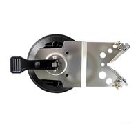 Localizador de apertura de agujeros de azulejos de vidrio para 6-150 mm con guía de perforación de broca de núcleo de ventosa, compatible con superficies de mármol de vidrio y cerámica