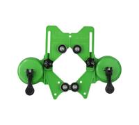 Localizador de apertura de azulejos ajustable con ventosa para perforación de vidrio, mármol y cerámica, guía de taladro con posición de bloqueo y base de goma gruesa