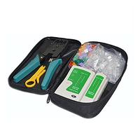 Localizador de cables Herramientas de cableado de red Herramientas de engarzado Línea Finder Line Tester RJ45 Cortador de alambre de cabeza de cristal de red