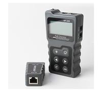 Localizador de cables, NF-488 LCD Tester de cable de red Tracker de alambre Poe Checker Inline Poe Voltaje y probador de corriente con probador de cables