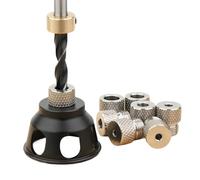 Localizador De : Construcción Metálica Compacta, Plantilla De Centrado De Orificios Preciso, Kit De Inserción De Guía De De Varios Tamaños, Accesorio De Alineación De Manual, Ayuda