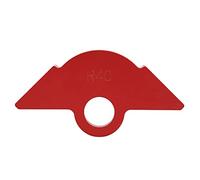 Localizador de esquinas de paneles de madera Plantilla de de esquina redonda Máquina cortadora Herramienta profesional de carpintería para carpinteros Aleación de aluminio R20 (Plantilla arco