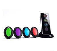 Localizador de llaves inalámbrico con alarma de 80 dB y alcance de 132 pies | Mando a distancia para llaves | Mascotas | Equipaje | Carteras | Teléfonos | Diseño compacto ABS para el hogar y los