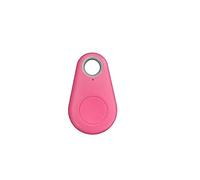 Localizador de Llaves Inteligente Bluetooth - Mini Rastreador GPS para Mascotas, Carteras, Bolsos, Mochilas y Objetos Personales - Anti-Pérdida Color Rosa