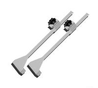 Localizador de panel de cajón de acero inoxidable para perforación duradera y ajustable, instalación con limitador antideslizante tipo T y gancho de agarre fuerte (2 unidades (B))