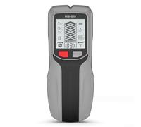 Localizador de pared, detector de pared para cables y tuberías, detector de escaneo de pared con tiempo de apagado automático de 3 minutos, profundidad de 60 mm a 80 mm (gris)