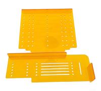Localizador de perforador ajustable para carpintería para puerta de armario y cajón de perforación con doble métrica y escalas