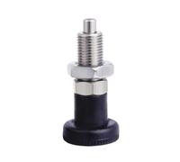 Localizador de perilla cargado con pasador posicionamiento émbolo resorte for maquinaria y accesorios M10-M20(Black-vcn220-bnk-m10)
