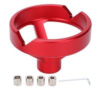 Localizador de punzones central profesional, herramienta de guía de orificios de aleación de aluminio con 5 vasos de taladro para carpintería, perforación en ángulo recto y