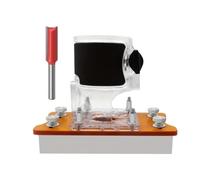 Localizador de ranurado para carpintería, herramienta multifuncional ajustable 2 en 1, 16914 cm, máquina de ranurado portátil, dispositivo de grabado manual eléctrico, diseño de corte de precisión