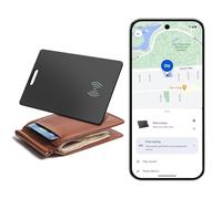 Localizador GPS Android, A-IR Tag Card, Recargabilidad Ultradelgado Buscador para Cartera, IP68 Compatible con Google Find Hub, Bluetooth Smart Localizador para Cartera Maleta (Solo Android)