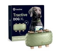Tractive GPS perros XL | Hasta 1 mes de autonomía | Líder de mercado | Localización en tiempo real en todo el mundo | Alertas antifuga | Monitor de actividad con avisos de salud