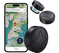 Localizador GPS Magnético para Vehículos - Rastreador Anti-Pérdida, Mini Dispositivo de Seguimiento Oculto para Coche, Monitoreo, Grabación Automática/Activación por Voz Con Aplicación