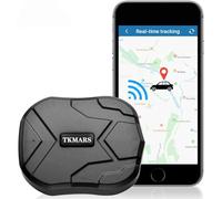 Localizador GPS para Coche 4G con Tarjeta SIM, 5000mAH Batería 6 Meses Larga Espera Rastreador GPS Antirrobo Magnético, Alarma de Vibración, 180 Días Ruta Histórica, Se Requiere Suscripción TK905E