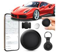 Localizador GPS para Coche, Air Tracker Android Localizador de Objetos Bluetooth, Magnético GPS Tracker Tag Rastreador Magnético Oculto para Coches Sin cuota mensual para Llaves, Cartera