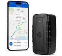 Localizador GPS para Coche sin Suscripción Batería 20000 mAh con Imán Potente, Rastreador GPS Coche IP67, Seguimiento en Tiempo Real App/Web, Rutas 180 Días y Alertas para Camiones y Activos