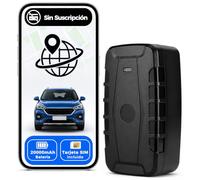 Localizador GPS para Coche y Flotas Batería 20000 mAh, Seguimiento de Varios Vehículos por App/Web/SMS y Llamada, Rastreador GPS IP67 Impermeable, Geovalla, Alertas y Rutas para Camiones y Activos