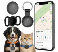 Localizador GPS para Coches, Mini Traceur Magnético Sin Suscripción, Compatible con Android/iOS, Seguimiento en Tiempo Real, Impermeable IP68, Compacto y Discreto, Negro