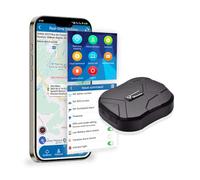 Localizador GPS TK905 con Batería Magnética Recargable, Alarma Vibratoria, Gestión Multidispositivo, Instalación Magnética, Posicionamiento Preciso, para Motocicletas y Coches