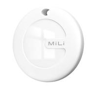 Leotec - EasyTag Dual iOS & Android Blanco con Llavero Marrón