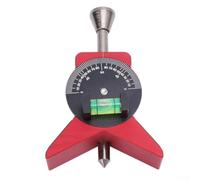 Localizador magnético de centro de tuberías, 1.5 a 6 pulgadas, herramienta de montaje de tuberías con buscador de ángulos para una alineación precisa, base magnética fuerte, aluminio anodizado ligero