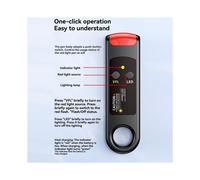 Localizador Visual de Fallas de Fibra Óptica con Luz Roja de 30 MW, Recargable, Tipo C, Compatible con Conectores FC, SC y ST