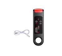Localizador Visual de Fallas de Fibra Óptica con Luz Roja de 50 MW, Recargable, Tipo C, Compatible con Conectores FC, SC y ST