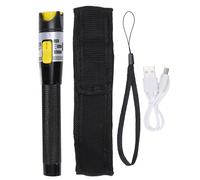 Localizador visual de fallas recargable de 50 km, comprobador de cables de fibra óptica, bolígrafo VFL de luz roja, localizador de rotura de fibra para OTDR K C15, detección de