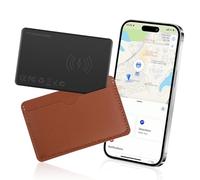 Localizador Wallet Tracker, Bluetooth Tracker para Cartera, 1.6mm Slim Smart Air Bluetooth Card Tag, Rastreador Buscador para Cartera, Maletas, Pasaporte, etc (Sólo iOS, Android Not Supported)