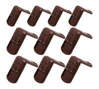 Locas para bebés, Gabinete Child Safety Locks | 10x Lock de puerta del gabinete a prueba de niños - Cosas de bebés para bebés para niños resistentes y para los niños para muebles para muebles