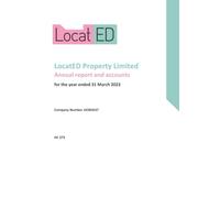 LocatED Property Limited Annual report and accounts for the year ended 31 March 2023 (House of Commons Paper) HC 275