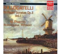 Locatelli:Flute Sonatas,Op.2. Volume 1.