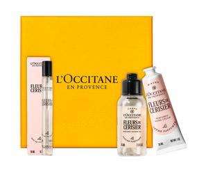 L'Occitane Fleur de Cerisier Routine