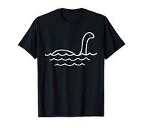 Loch Ness Monster Line Cute Nessie Nessy Animal Lover Gift Camiseta