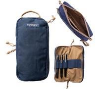 LOCHBY Venture Pouch | Mini Bolsa táctica Multiusos | Lona Encerada Duradera Resistente al Agua | Bolsa con Cremallera de Doble Cara | para Motocicleta, Bicicleta, EDC, bolígrafo, lápiz, Arte