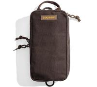 LOCHBY Venture Pouch | Mini Bolsa táctica Multiusos | Lona Encerada Resistente al Agua | Bolsa con Cremallera de Doble Cara | para Motocicleta, Bicicleta, EDC, bolígrafo, lápiz, Arte, tecnología y
